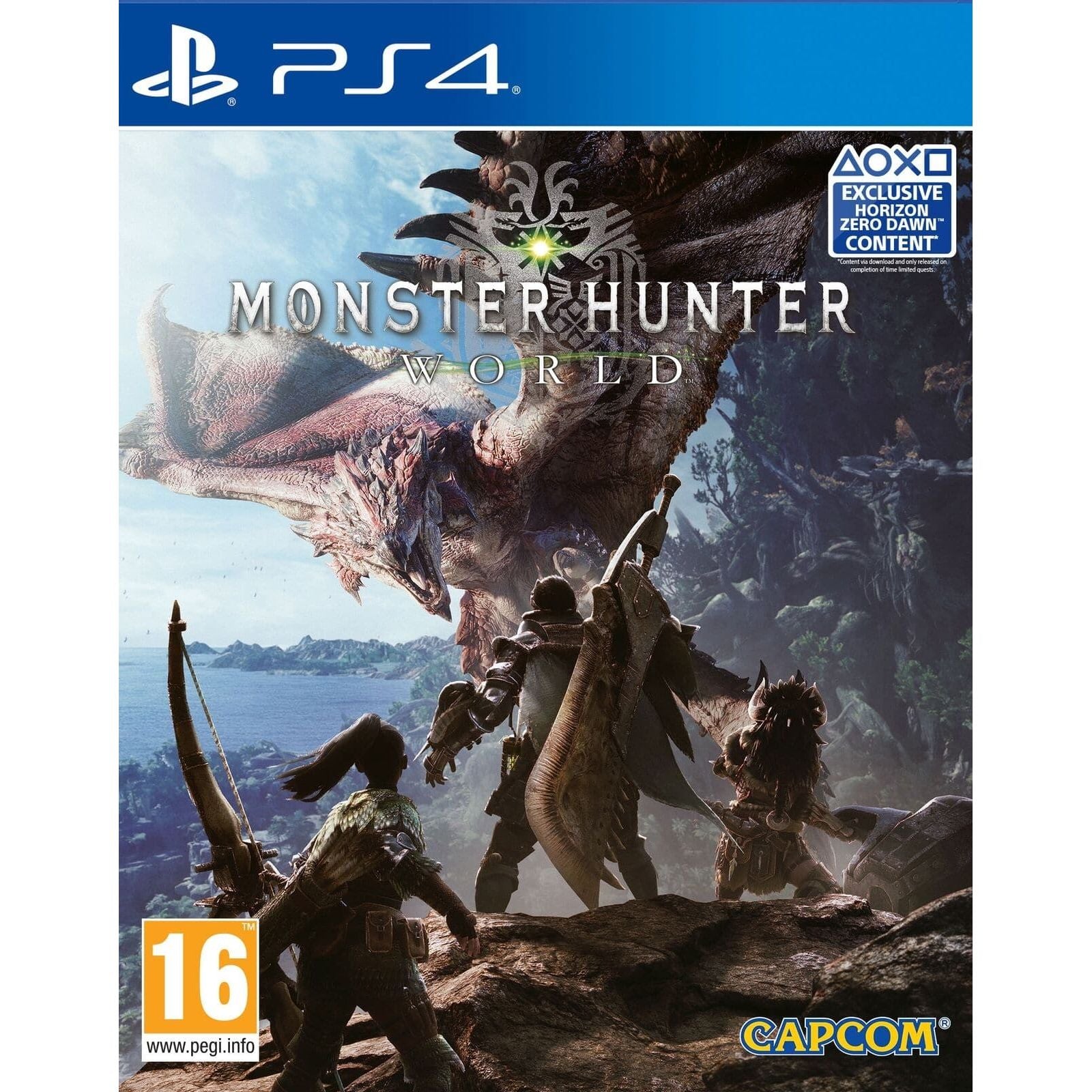 playstation,Monster Hunter World Playstation 4 (PS4) Game - Gadcet.com